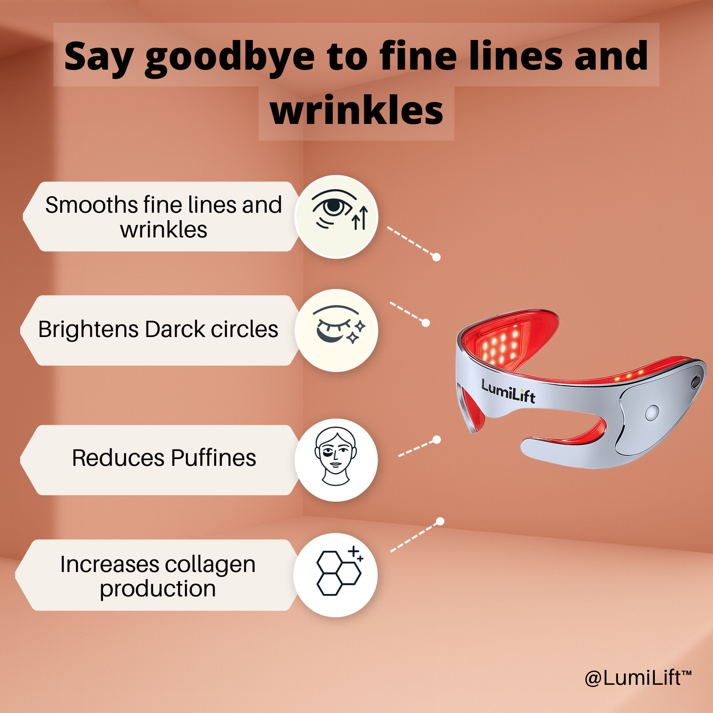 LumiLift™ Eye Therapy Mask